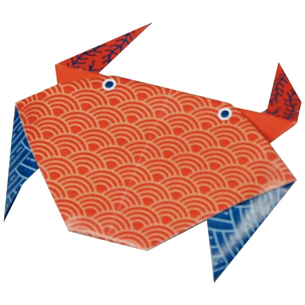 Pochette 60 feuilles origami 3 formats animaux marins