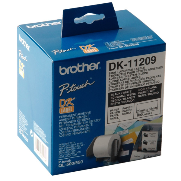 Rouleau étiquettes BROTHER pour adresse 29 x 62 mm