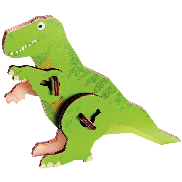 Première maquette, le tyrannosaure