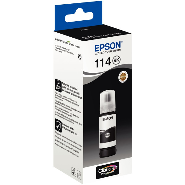 Flacon d'encre à la marque Epson T07A140 noir