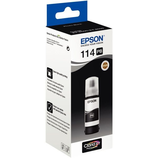 Flacon d'encre à la marque Epson T07B140 noir photo