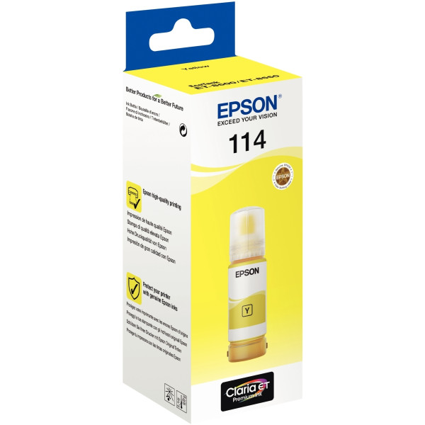 Flacon d'encre à la marque Epson T07B440 jaune
