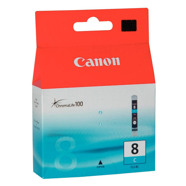 Canon 8 cartouche jet d'encre cyan authentique (CLI8C)