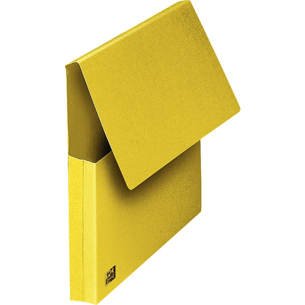Paquet de 10 pochettes VIP à rabat, format 24x32 cm, jaune vif