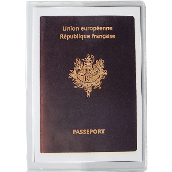 Etui pour passeport en PVC