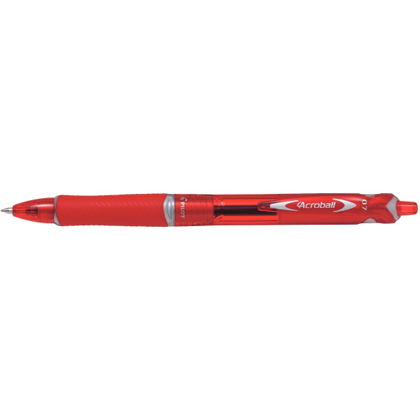 Stylo bille Acroball pointe fine rouge