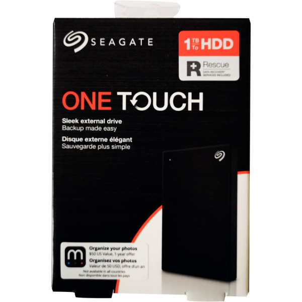 Disque dur externe portable Seagate One Touch 2 To noir