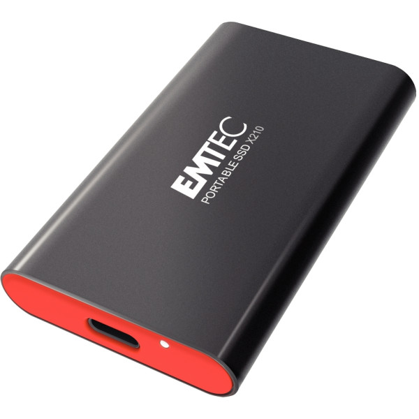 Unité de stockage portable SSD Emtec X210 USB 3.1 256 Go