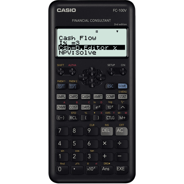 Machine à calculer financière CASIO FC-100V