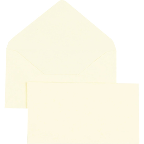 Boîtes de 500 enveloppes élection 80g jaunes