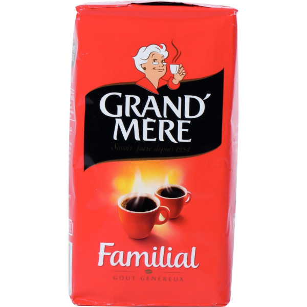 Paquet de 250g café moulu GRAND MERE