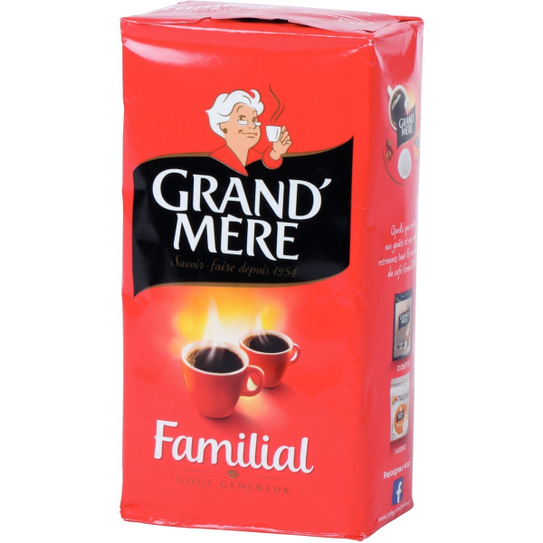 Paquet de 250g café moulu GRAND MERE