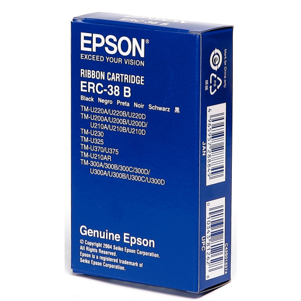 Cassette nylon à la marque Epson S015374 noir