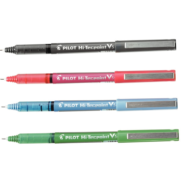 Pochette de 4 stylos V5 assortis