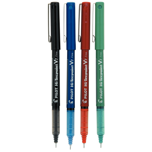 Pochette de 4 stylos V7 assortis