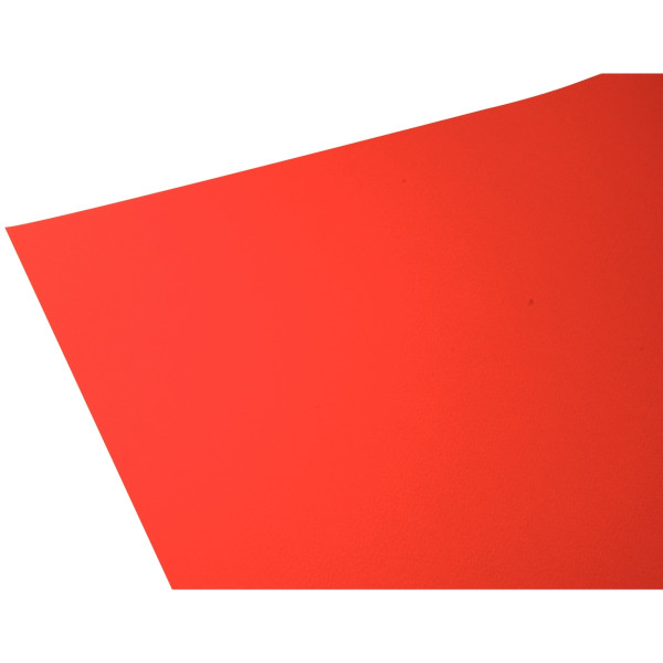 Paquet de 10 feuilles à dessin 50x65cm 160g rouge