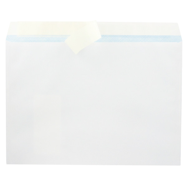 Boite de 250 enveloppes blanches 229x324mm 90g bande siliconée
