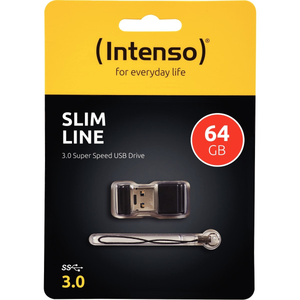 Clé USB Intenso  3.0 Slim line 64Go