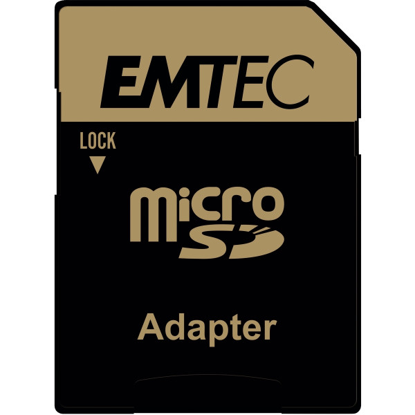 Carte mémoire micro SD Emtec UHS I U3 V30 Speedin Pro XC 64 GO