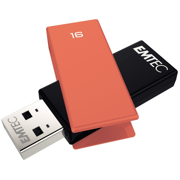 Clé USB 2.0 Emtec Brick C350 16 Go rouge