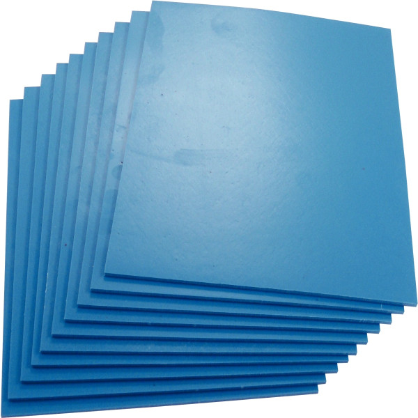Lot de 10 plaques polymer 20 x 15 cm