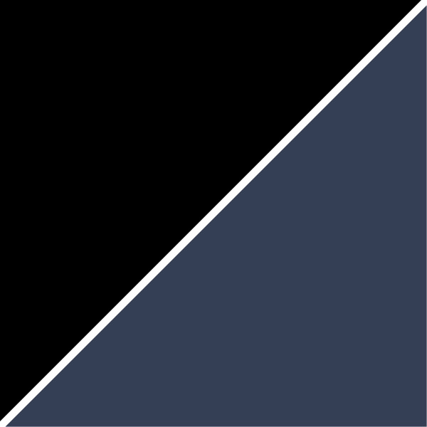 Fauteuil Eleganze avec tétière dos noir/assise bleu