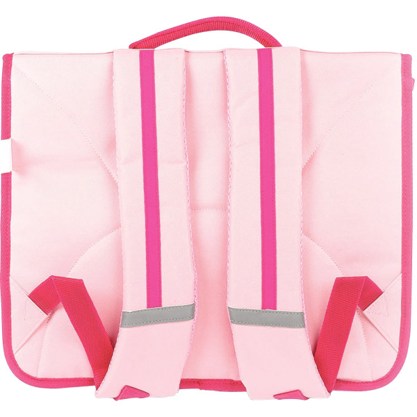 Cartable interdit de me gronder 38 cm rose