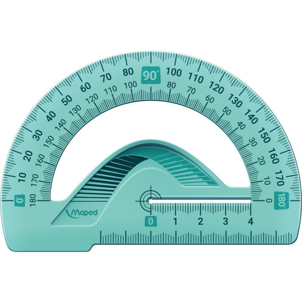 Rapporteur 180° 12cm incassable