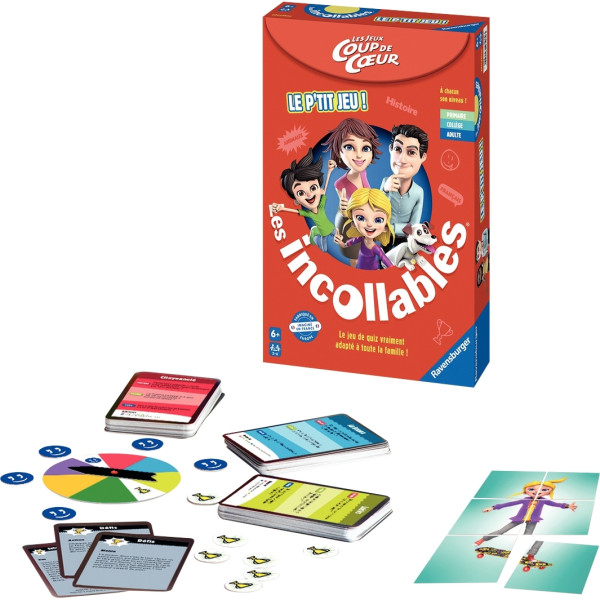 Jeu De Société Les Incollables P'tit Bac - Jeux - Jouets