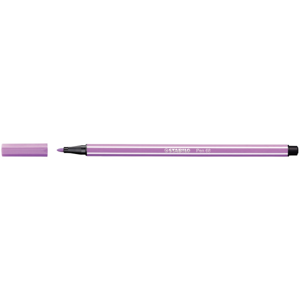 Pochette de 8 feutres Pen 68 pastels