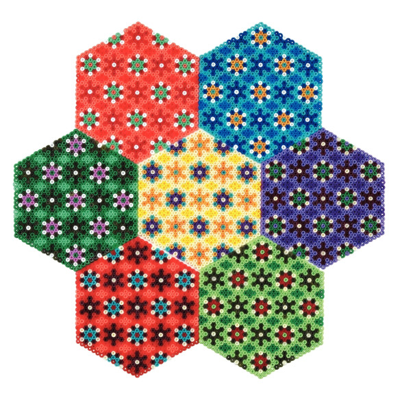 Sachet de 7 500 perles Hama à repasser taille mini coloris assortis