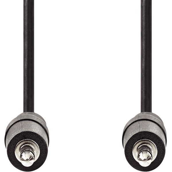 Cordon jack 3.5mm noir 2m