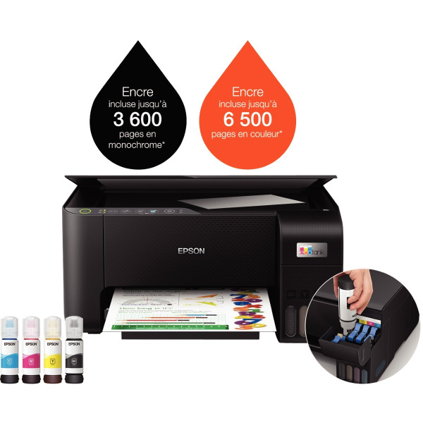 Multifonction jet d'encre EPSON ECOTANK ET-2814