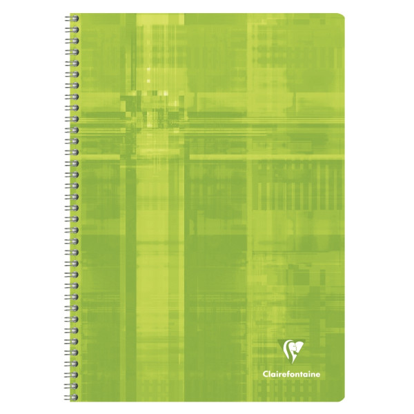 Reliure intégrale 100 pages CLAIREFONTAINE, format A4, seyès, papier 90g