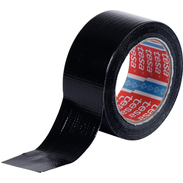 Rouleaux adhésif plastifié multi-usage havane 50mmx25m noir