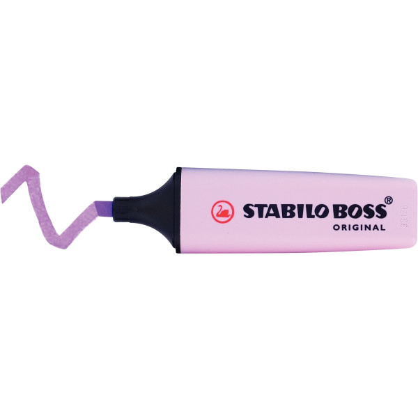 Pochette de 4 surligneurs Boss pastels assortis