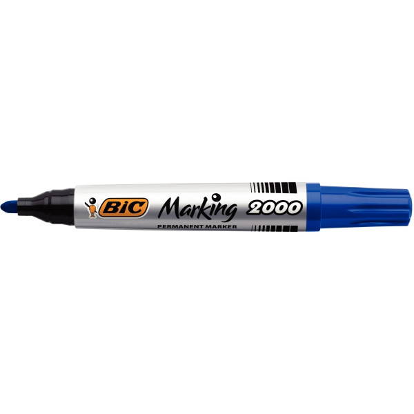 Marqueur permanent 2000 pointe ogive 1,7mm bleu