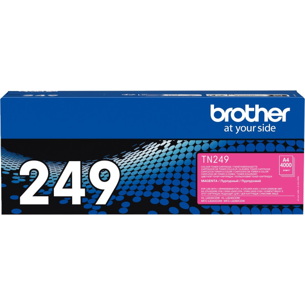 Brother TN249M toner laser magenta très haute capacité authentique
