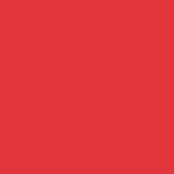 Paquet de 10 dossiers suspendus en polypropylène opaque 5/10ème pour armoire, dos 15 mm, rouge