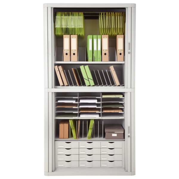 Bloc 20 cases 897x313x304mm gris