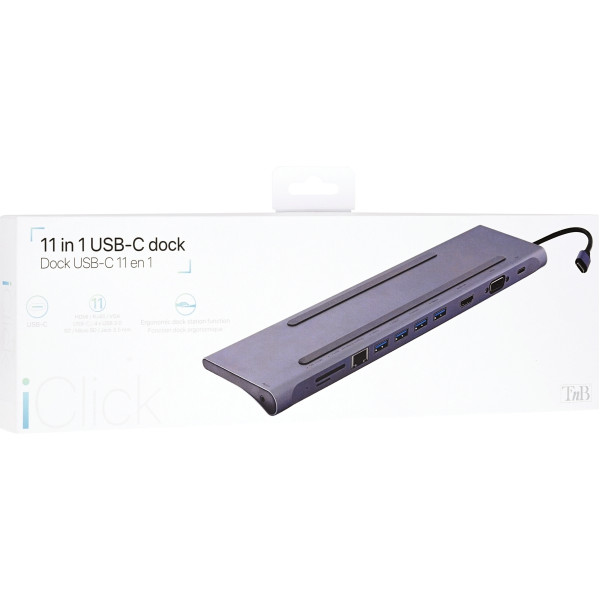 Station d'accueil USBC 11 ports TNB