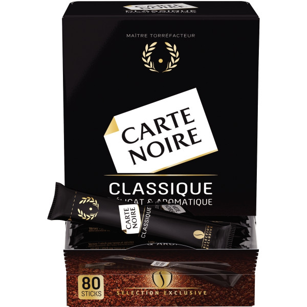 Boite de 80 sticks de café CARTE NOIRE