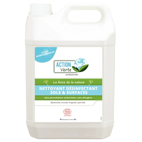 Bidon 5L nettoyant désinfectant ARBRE VERT