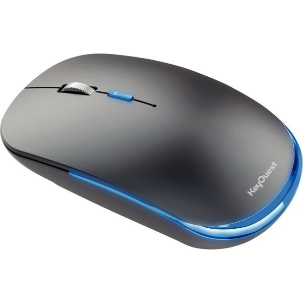 Souris sans fil hybride rechargeable KeyOuest couleur noir
