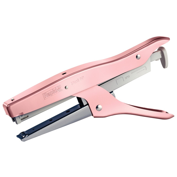 Agrafeuse pince Maxi SP19 20 feuilles rose