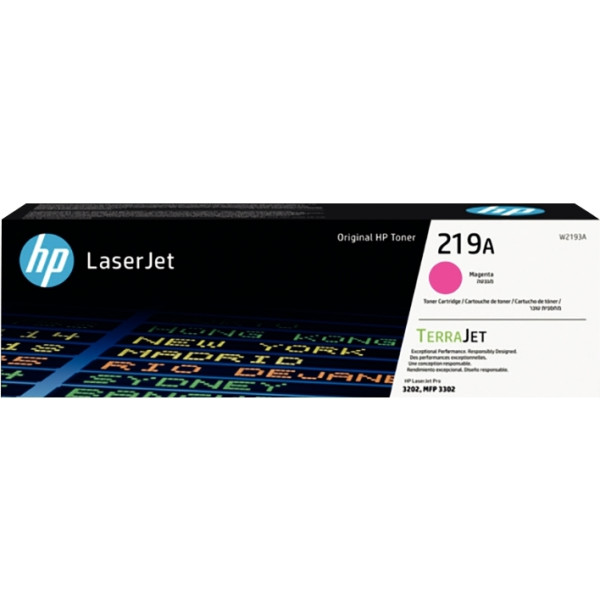 HP 219A toner magenta authentique (W2193A)