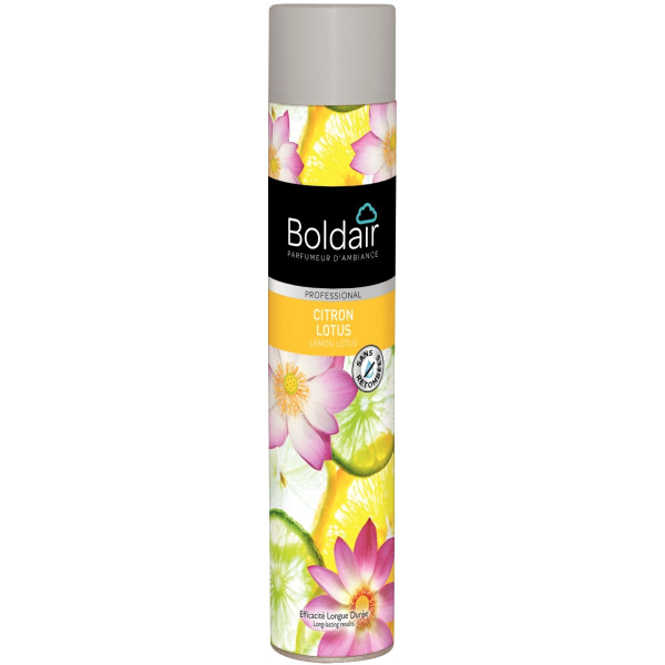 Aérosol 750ml désodorisant BOLDAIR citron