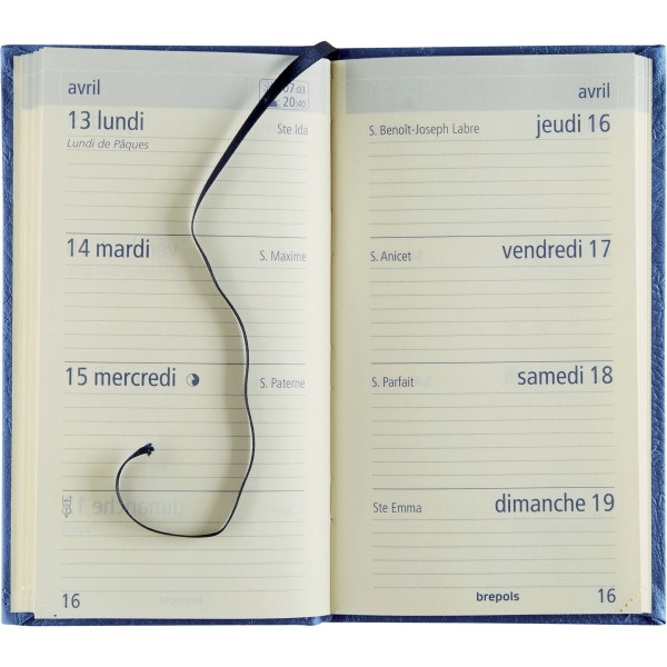 Agenda semainier Optivision 9x16cm assorti