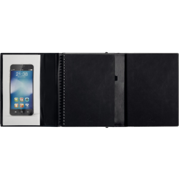 Agenda semainier All In One 15x21cm Kaa Noir