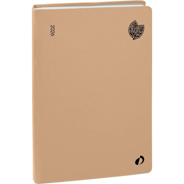 Agenda semainier Harmony 16x24cm Pécan